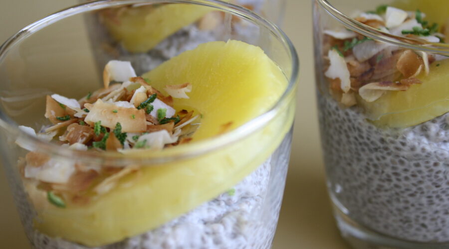 Tropical Chia pudding