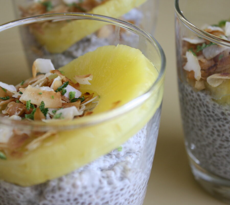 Tropical Chia pudding