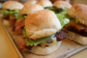 Smokey beef sliders
