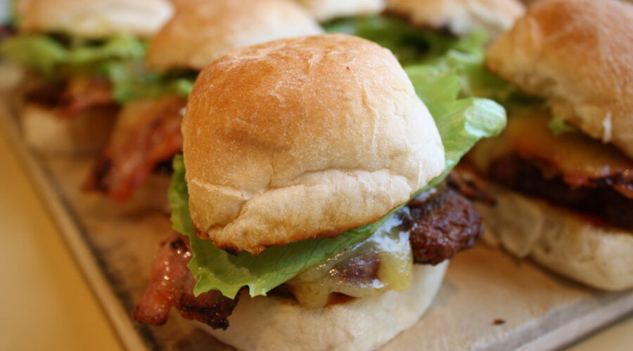 Smokey beef sliders