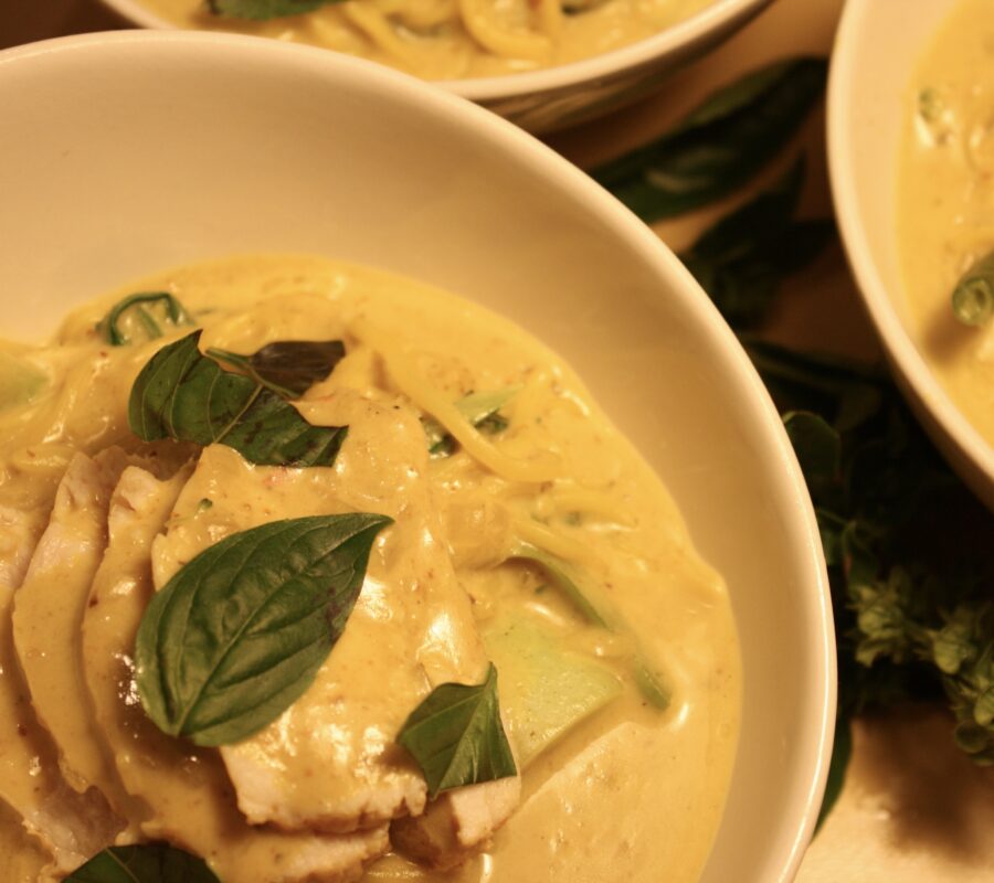 Curried Chicken Noodle Soup