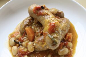 Slow cooker sausages