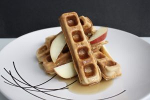 Spiced Apple Waffles