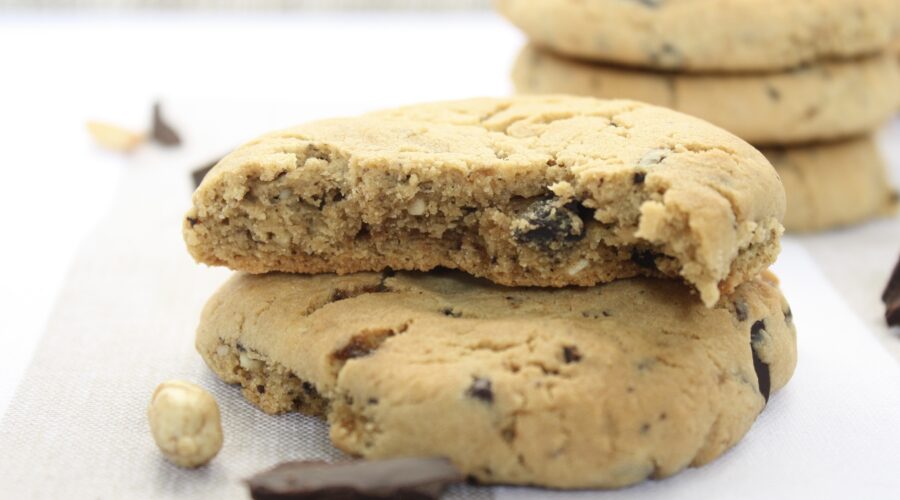 Peanut butter chocolate chunk cookies