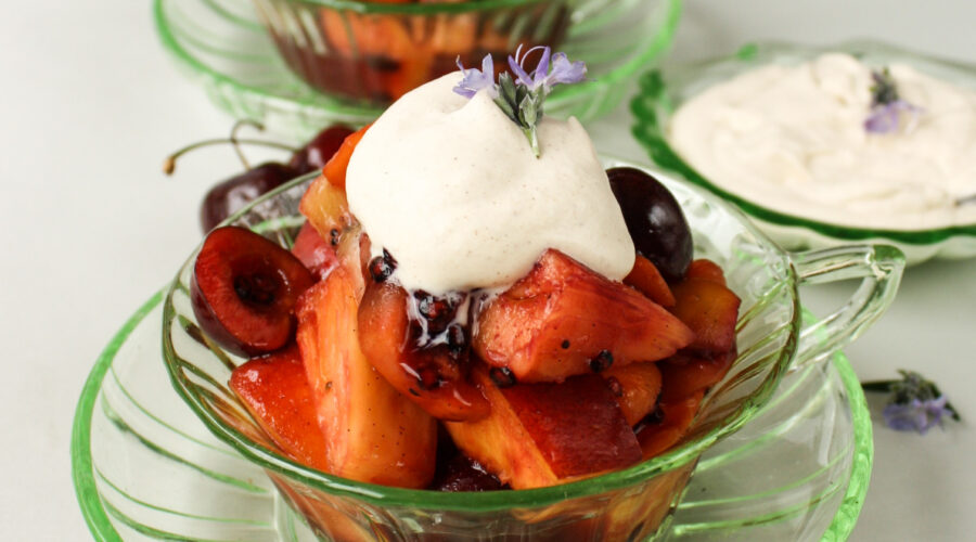 Warm Fruit Salad | The Fare Sage