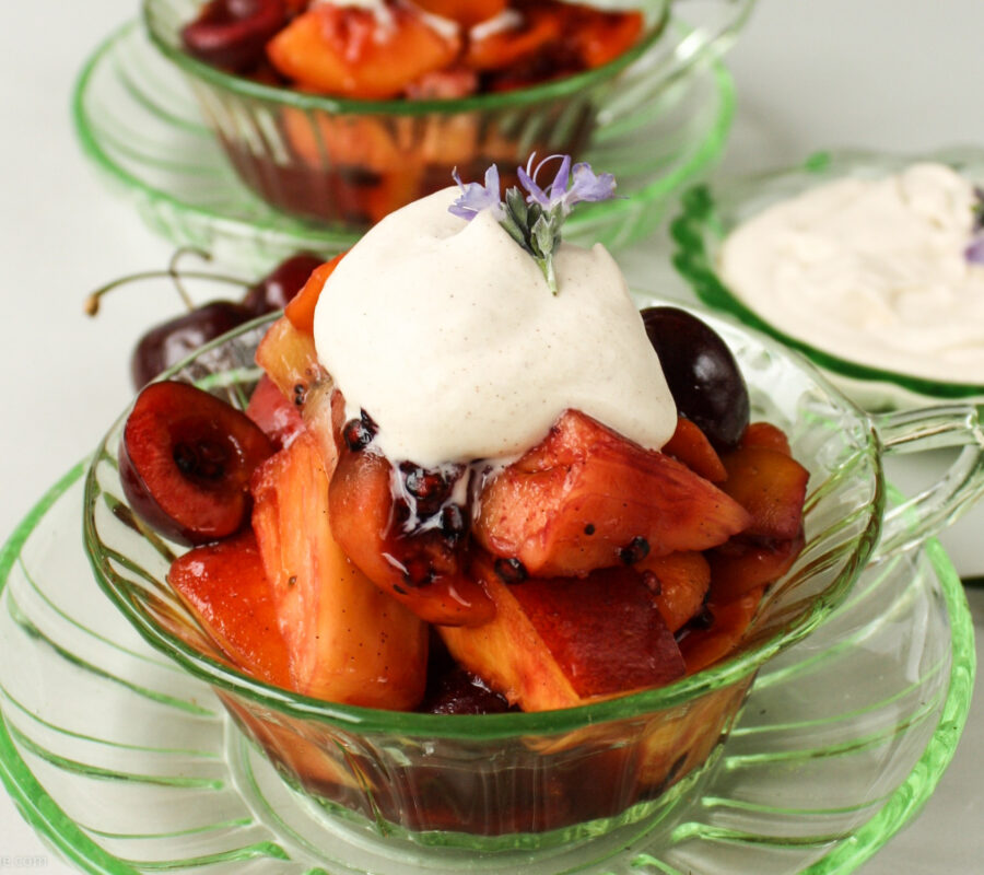 Warm Fruit Salad | The Fare Sage