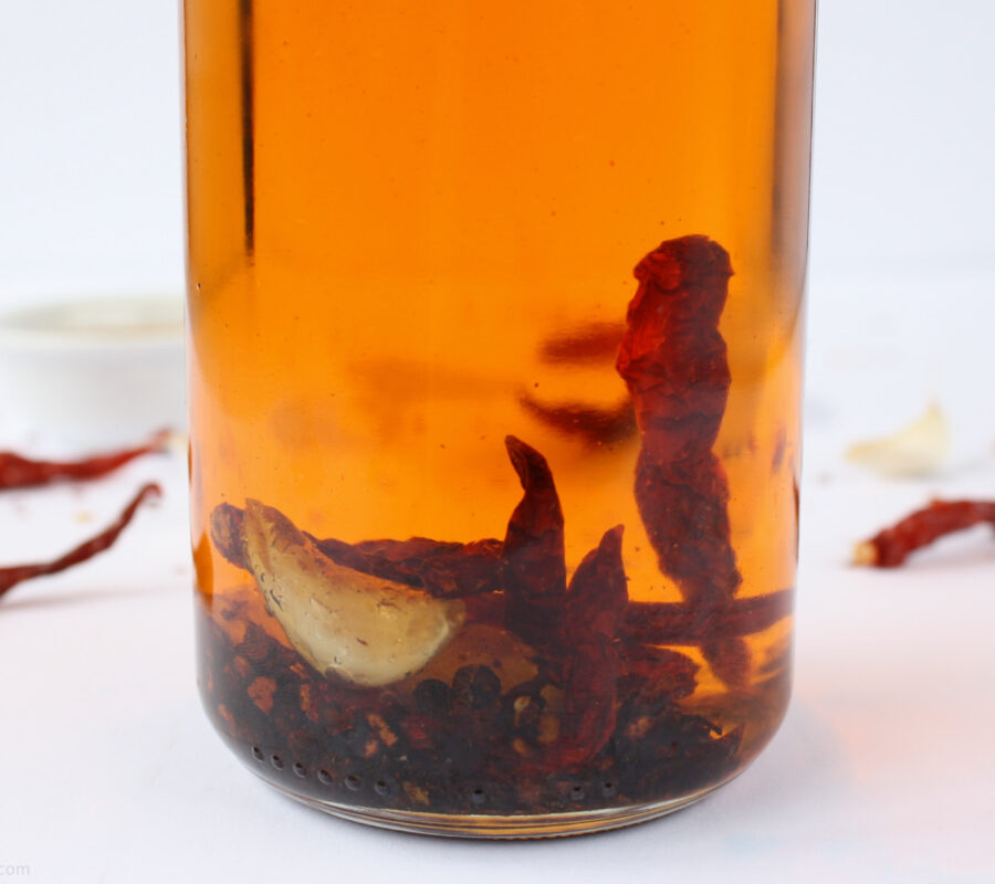 Easy Garlic Chilli Oil | The Fare Sage