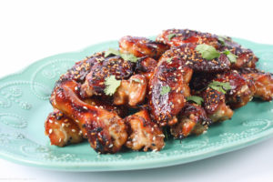 Sticky Ginger Teriyaki Chicken Nibbles | The Fare Sage