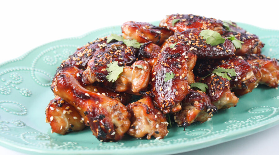 Sticky Ginger Teriyaki Chicken Nibbles | The Fare Sage