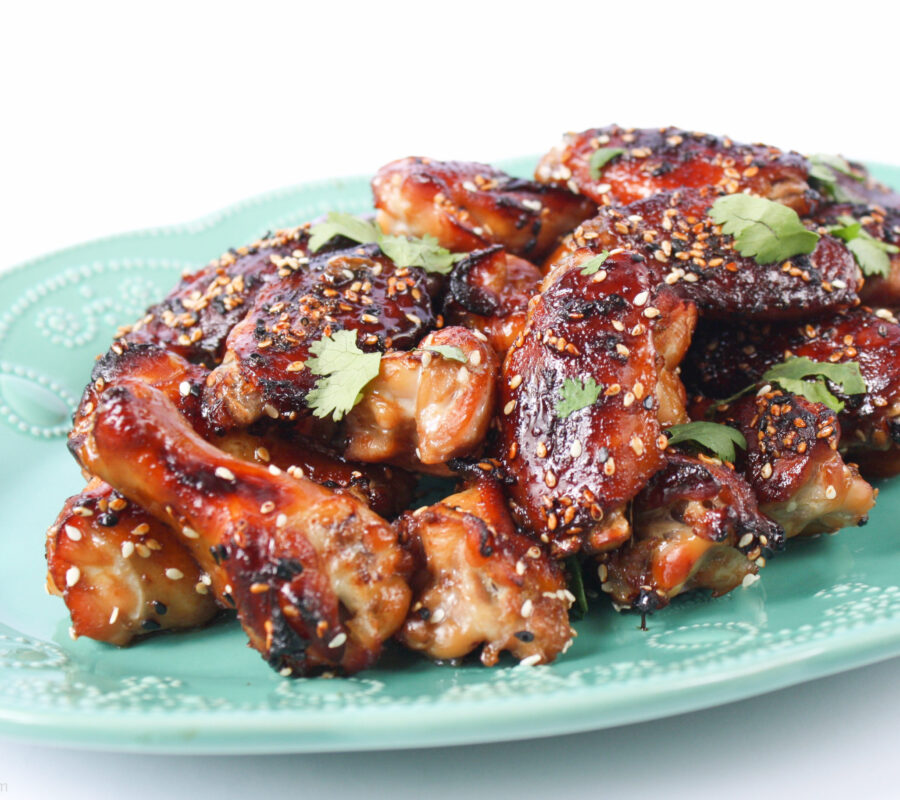 Sticky Ginger Teriyaki Chicken Nibbles | The Fare Sage